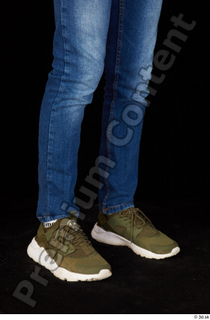 Matthew blue jeans calf casual dressed green sneakers 0008.jpg